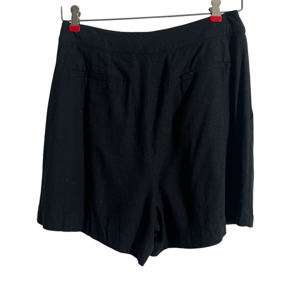 JENNI KAYNE Textured Raw Silk Pleated Shorts - Picture 5 of 14